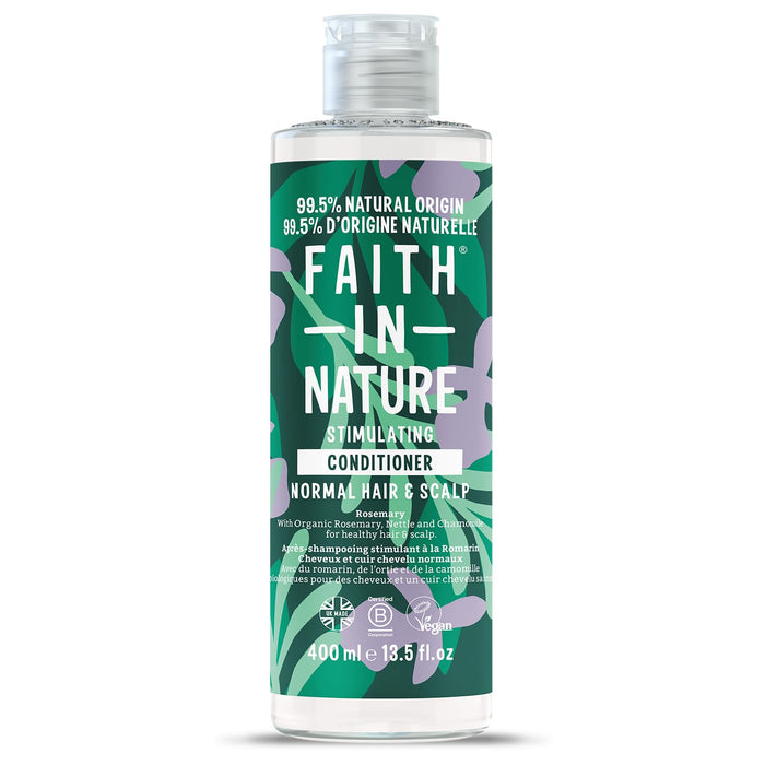 Balsam de păr Faith In Nature Rosemary, stimulant, pentru păr normal, 400 ml