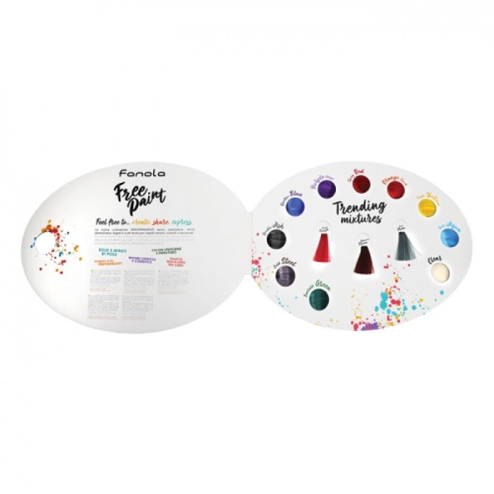 Paletă pentru colorarea părului Fanola Free Paint