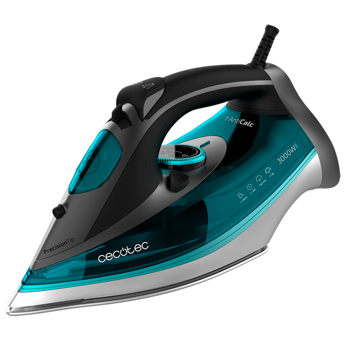 Fier de călcat cu abur Cecotec Fast&Furious 5040 Absolute, 3000 W, abur continuu 65 g/min, jet de abur 230 g/min