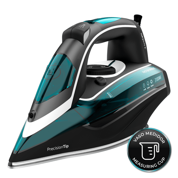 Fier de călcat cu abur Cecotec Fast&Furious 6050 X-Treme, 3100 W, abur continuu 75 g/min, jet de abur 285 g/min