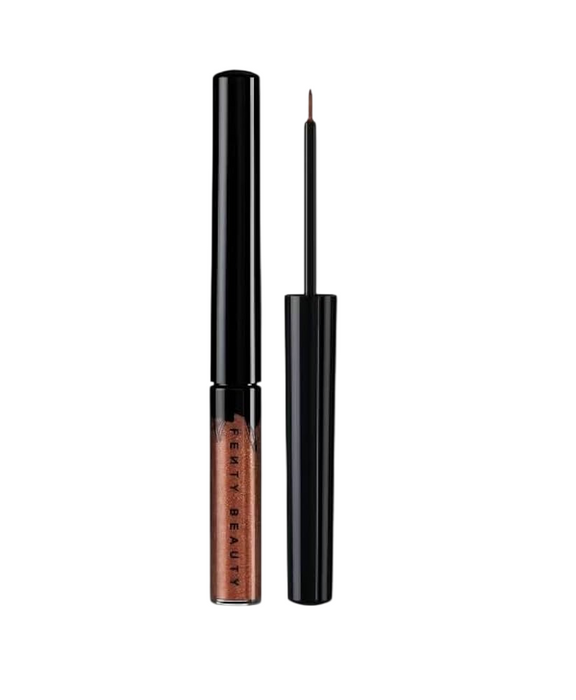 Tuș de ochi lichid Fenty Beauty Glitty Lid, strălucitor, nuanța Luxe Rose, 3,3 ml