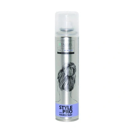 Spray fixator pentru păr Eurostil Tassel Style Pro Extra, 300ml, argintiu