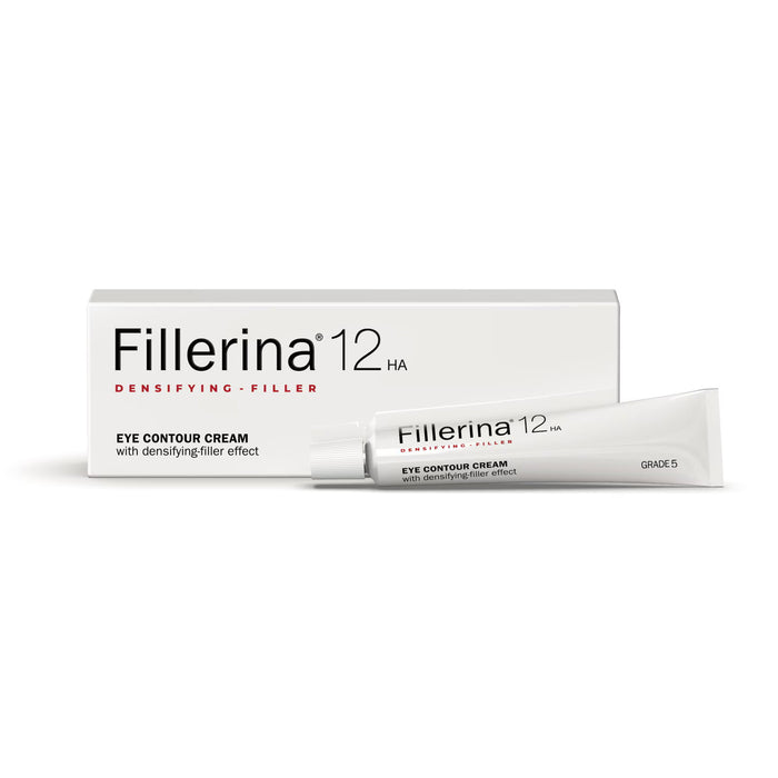 Cremă pentru ochi Labo Cosprophar Suisse Fillerina 12HA Densifying Filler Grade 5, hidratantă, cu efect de fermizare, 15 ml