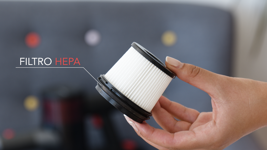 Aspirator vertical fără cablu Cecotec Evvo Ai25, 200 W, autonomie până la 45 min, 2 viteze