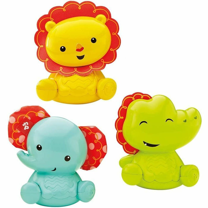 Set de jucării zornăitoare Fisher Price Roly-Polly Friends, 3 personaje
