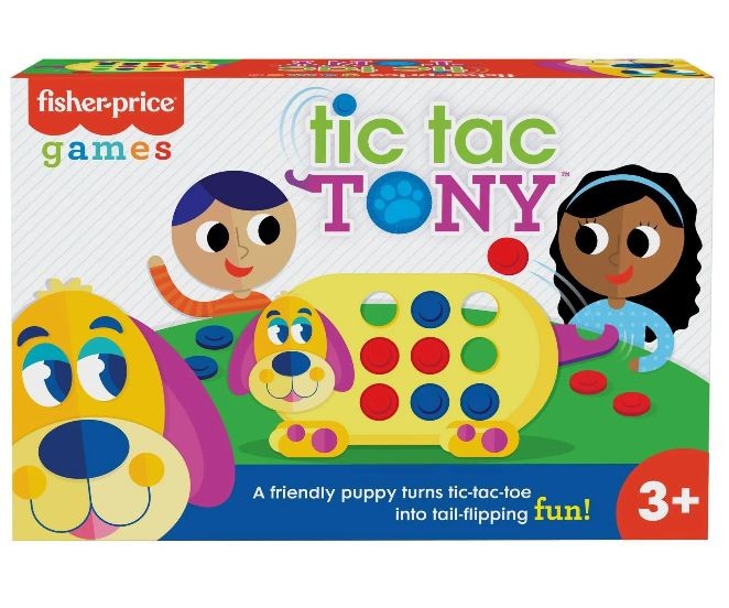 Joc Mattel Fisher Price Tic Tac Tony, 3+ ani