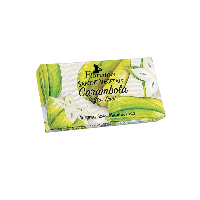 Săpun parfumat Florinda Carambola, vegan, hidratant, fructat, 100 g