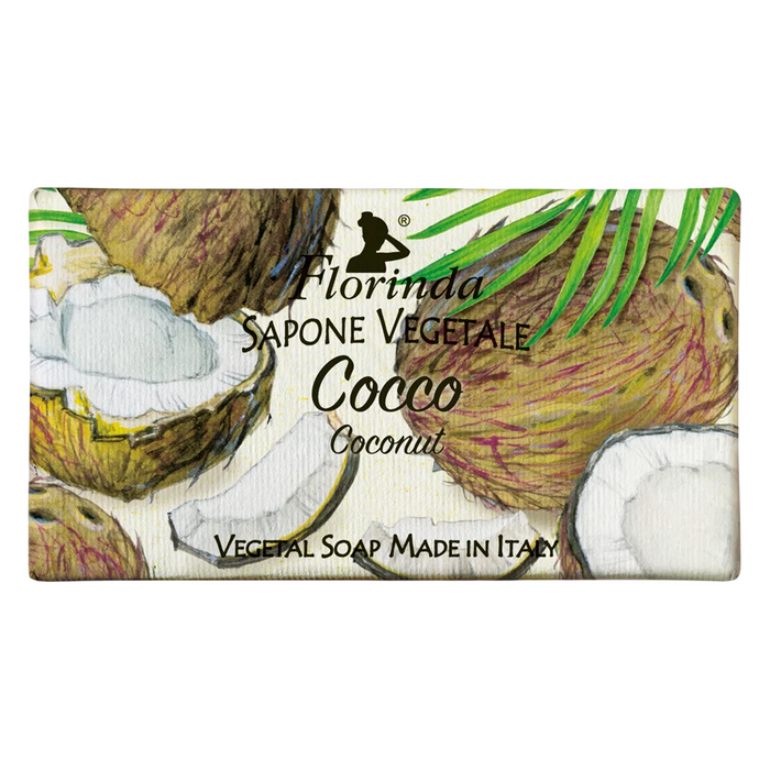 Săpun parfumat Florinda Cocco, vegan, pentru curățare și hidratare, 100 g