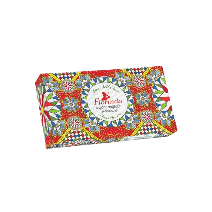 Săpun parfumat Florinda Etna Flowers, vegan, hidratant, 100 g