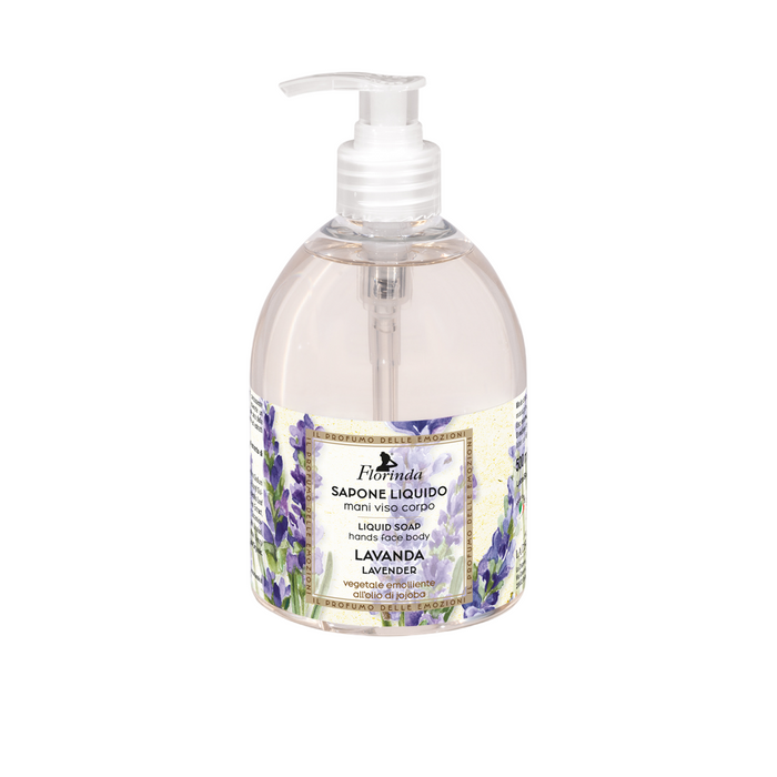 Săpun lichid Florinda Lavender, pentru față, corp și mâini, 500 ml