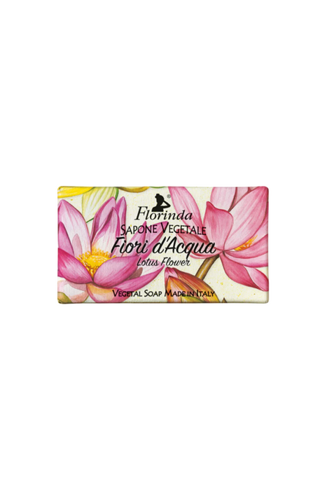 Săpun parfumat Florinda Lotus Flower, vegan, hidratant, 100 g