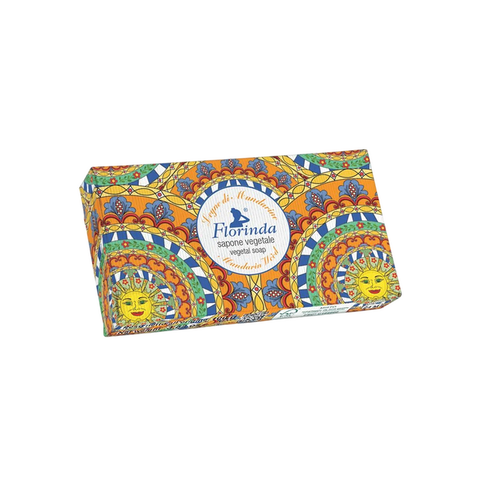 Săpun parfumat Florinda Mandarin Wood, vegan, hidratant, 100 g