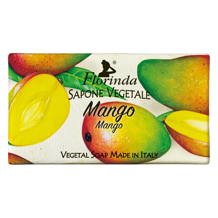Săpun solid Florinda Mango, vegetal, vegan, pentru curățare și hidratare, 100 g