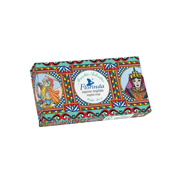 Săpun parfumat Florinda Botteghe Del Sole Wild Moss, vegan, hidratant, 100 g