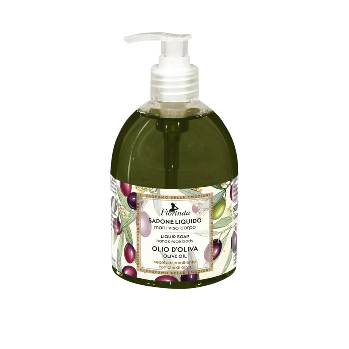 Săpun lichid Florinda Olia D'Oliva, pentru mâini, față și corp, 500 ml