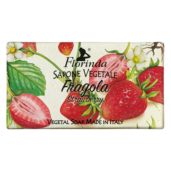 Săpun parfumat Florinda Strawberry, hidratant, vegan, 100 g