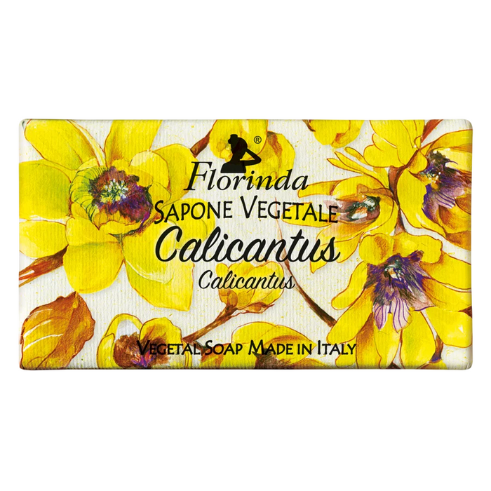 Săpun parfumat Florinda Calicantus, vegetal, vegan, hidratant, 100 g