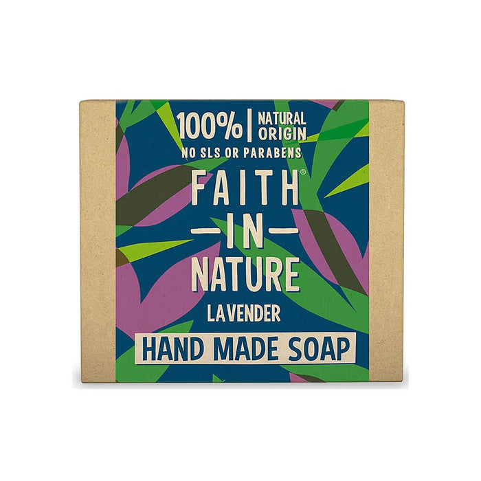 Săpun solid Faith In Nature Lavender, pentru curățare și hidratare, 100 g