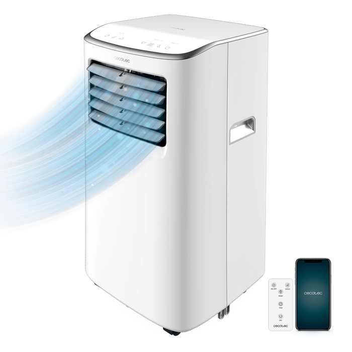 Aer condiționat portabil Cecotec ForceClima 7500 Connected, 7000 BTU, 792 W, clasa A, Wi-Fi