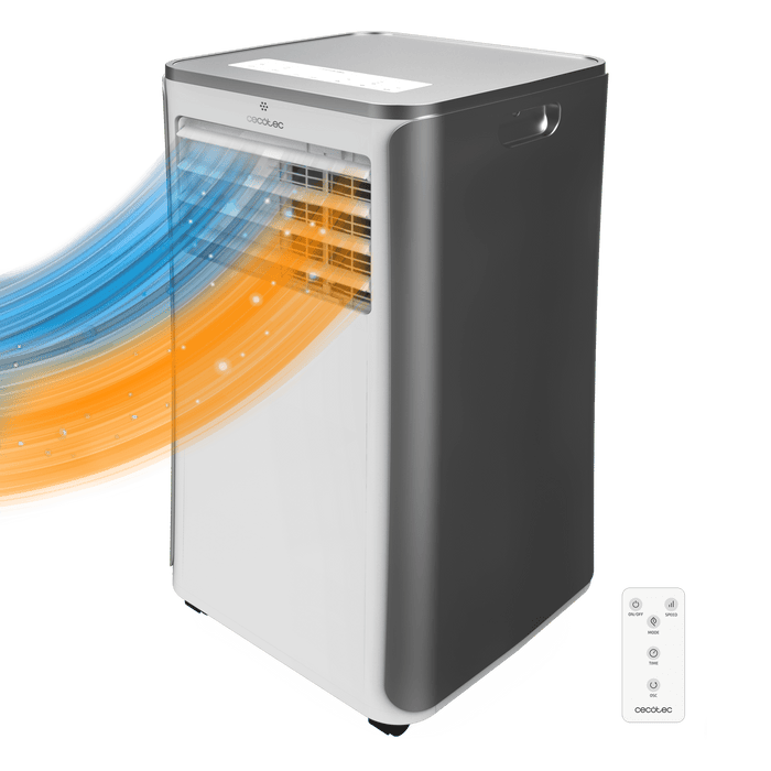 Aer condiționat portabil Cecotec ForceClima 9400 Heating, 9000 BTU, 1010 W, pompă de căldură, clasa A