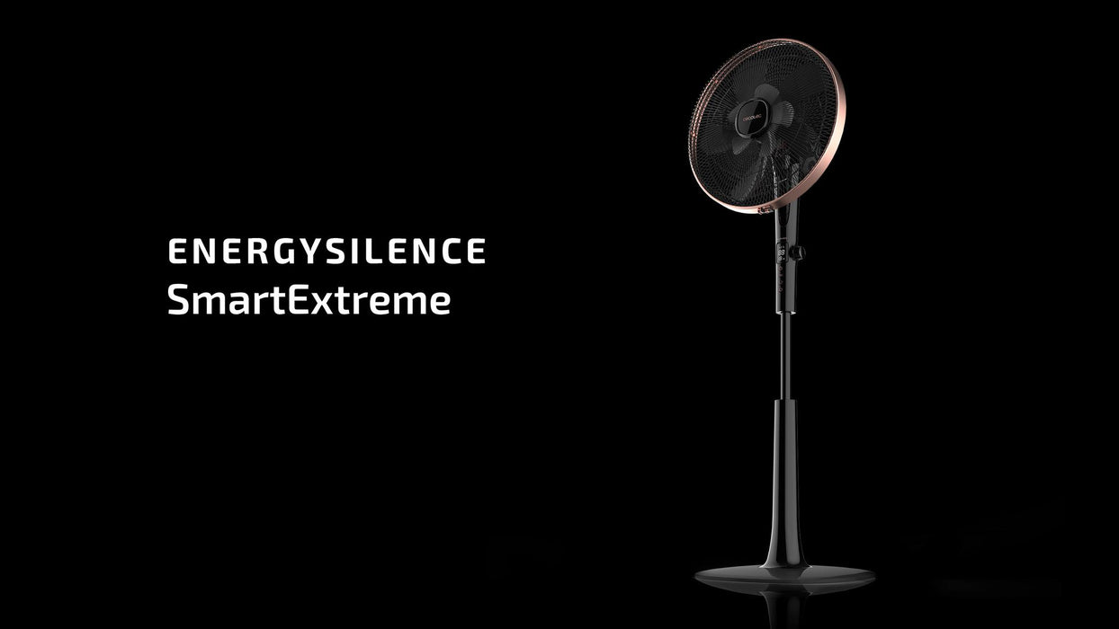 Ventilator cu picior Cecotec EnergySilence 1040 Smartextreme, 28 W, 24 de trepte, negru