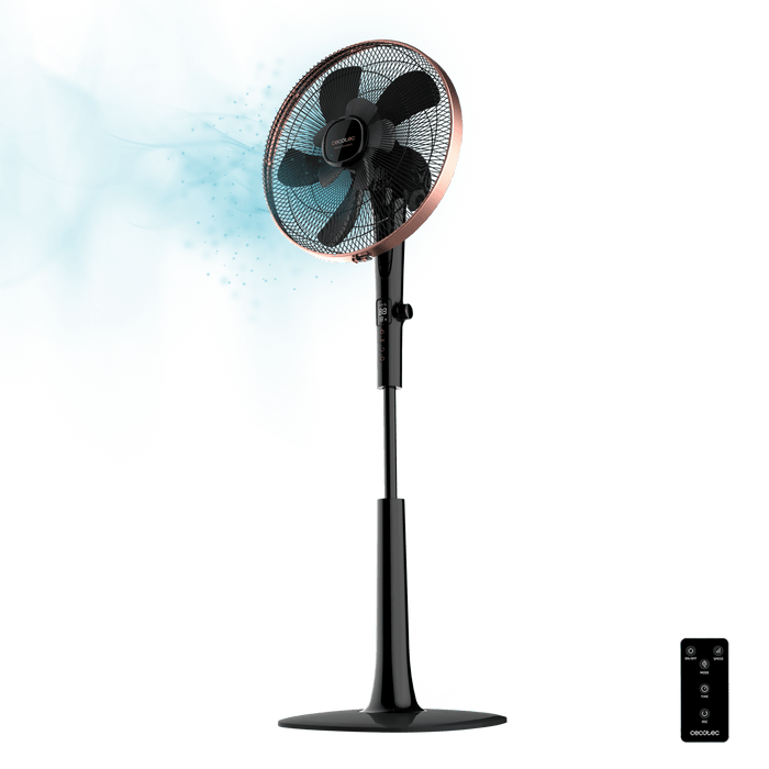 Ventilator cu picior Cecotec EnergySilence 1040 Smartextreme, 28 W, 24 de trepte, negru