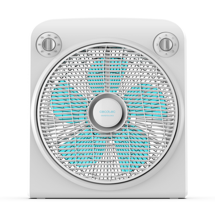 Ventilator de podea Cecotec EnergySilence 6000 PowerBox, 50 W, 3 viteze, diametru 30 cm, alb