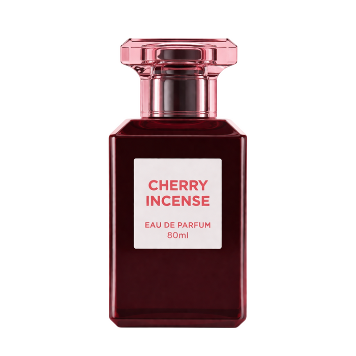 Apă de parfum Fragrance World Cherry Incense, unisex, 80 ml