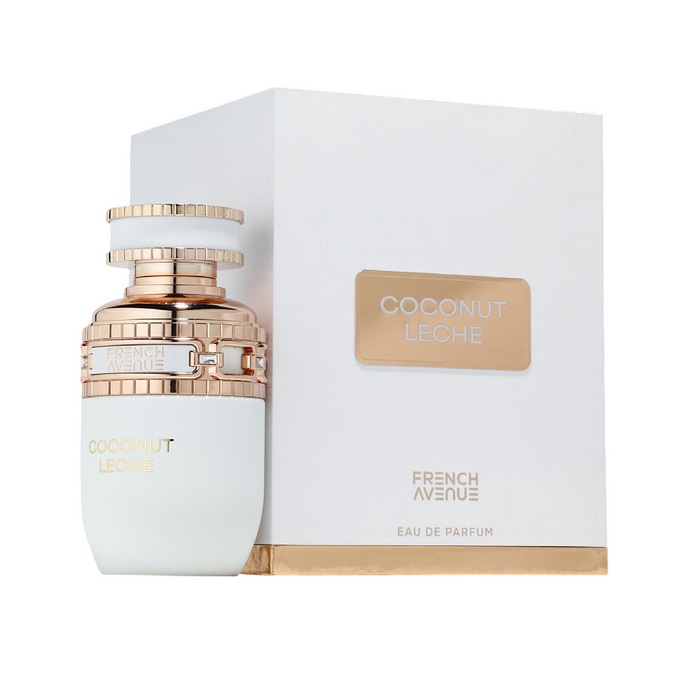 Apă de parfum Fragrance World Coconut Leche, pentru femei, 80 ml