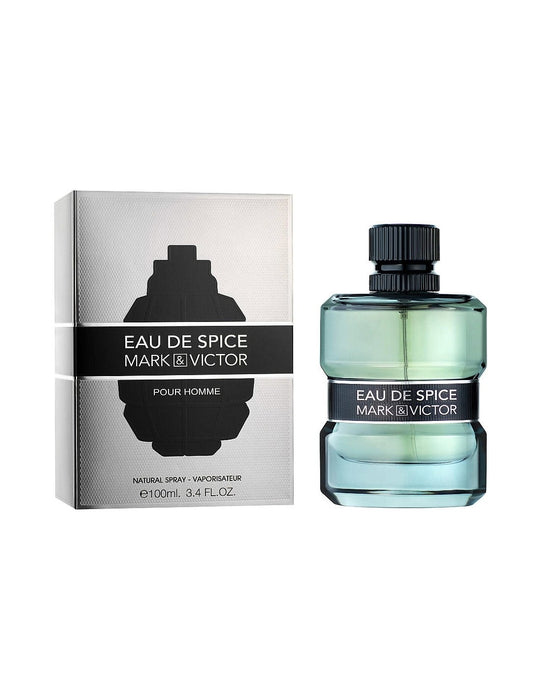 Apă de parfum Fragrance World Eau De Spice, pentru bărbați, 100 ml