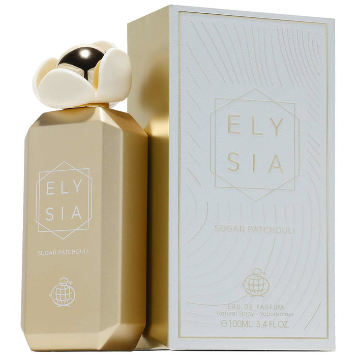 Apă de parfum Fragrance World Elysia Sugar Patchouli, pentru femei, 100 ml