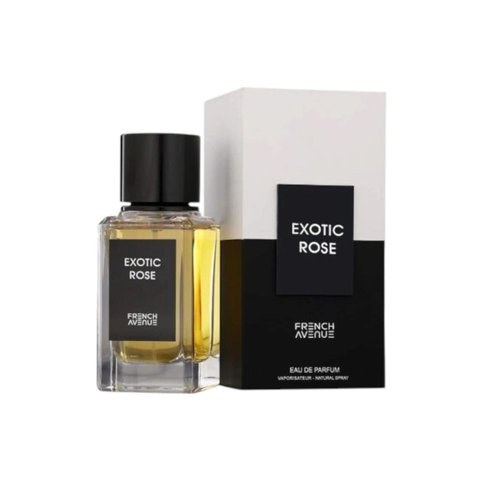 Apă de parfum French Avenue Exotic Rose, unisex, 100 ml