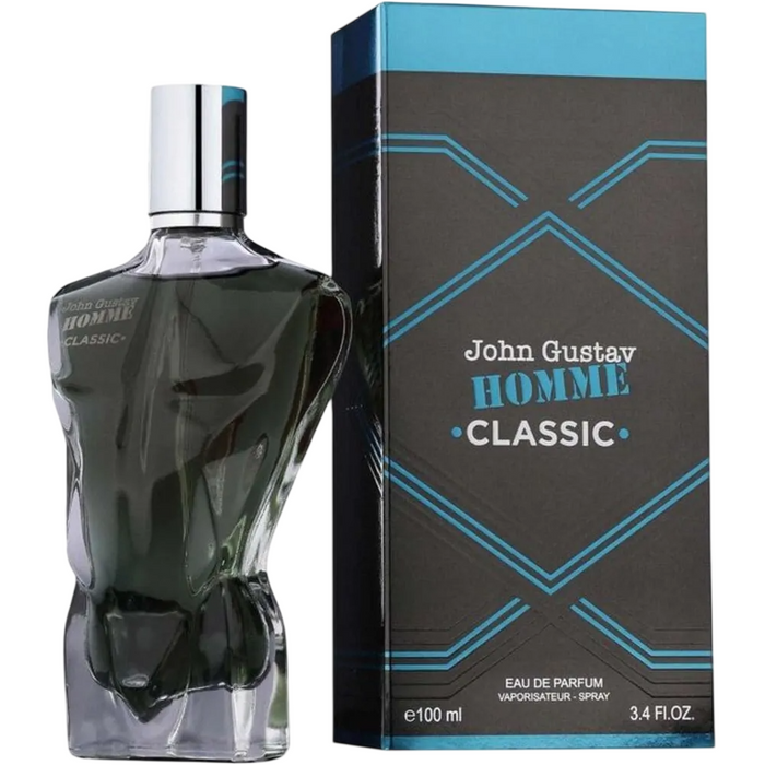 Apă de parfum Fragrance World John Gustav Homme Classic, pentru bărbați, 100 ml