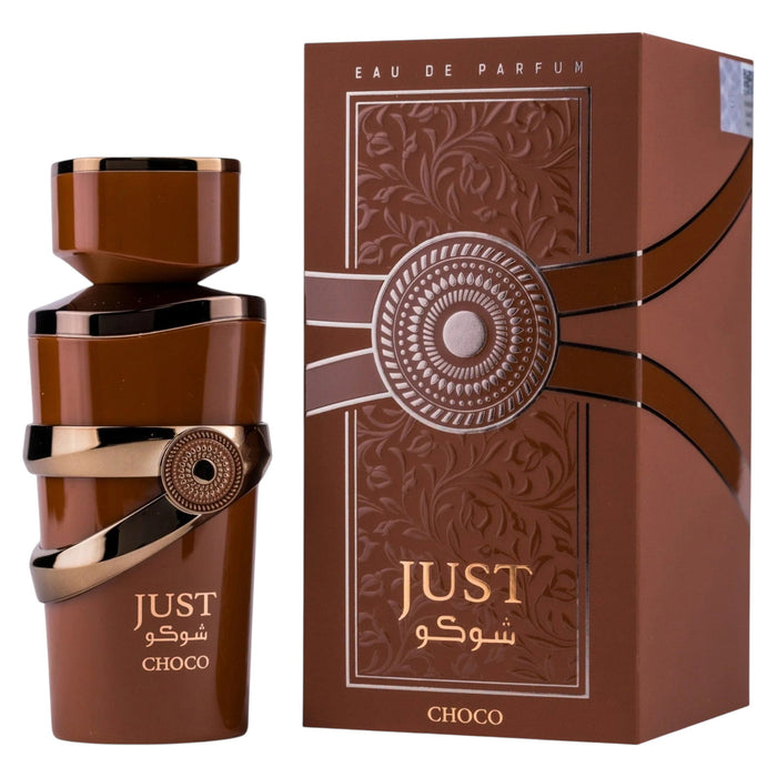 Apă de parfum Fragrance World Just Choco, unisex, 100 ml