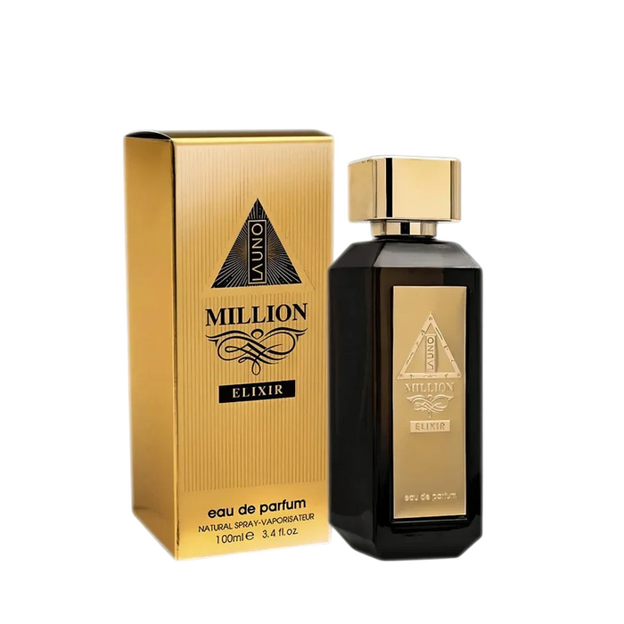 Apă de parfum Fragrance World La Uno Million Elixir, pentru bărbați, 100 ml