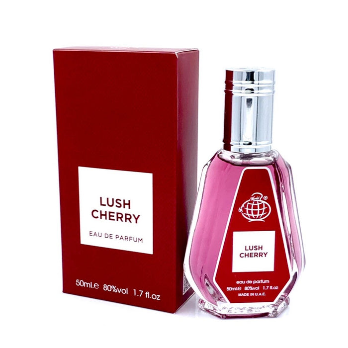 Apă de parfum Fragrance World Lush Cherry, unisex, 50 ml
