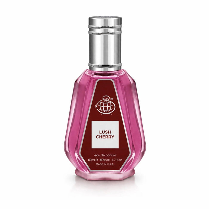 Apă de parfum Fragrance World Lush Cherry, unisex, 50 ml