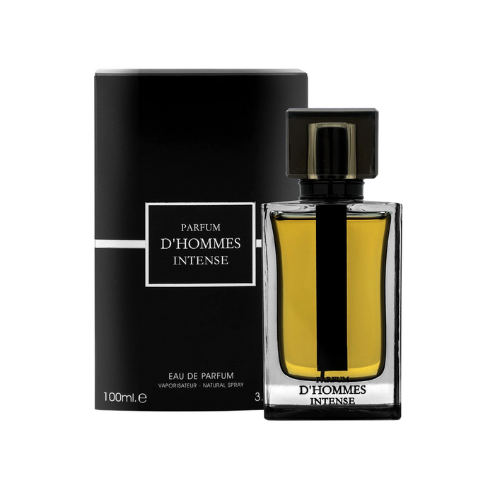 Apă de parfum Fragrance World Parfum D'Hommes Intense, pentru bărbați, 100 ml