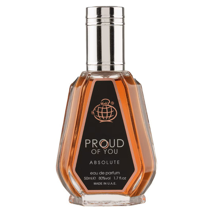 Apă de parfum Fragrance World Proud Of You Absolute, pentru bărbați, 50 ml