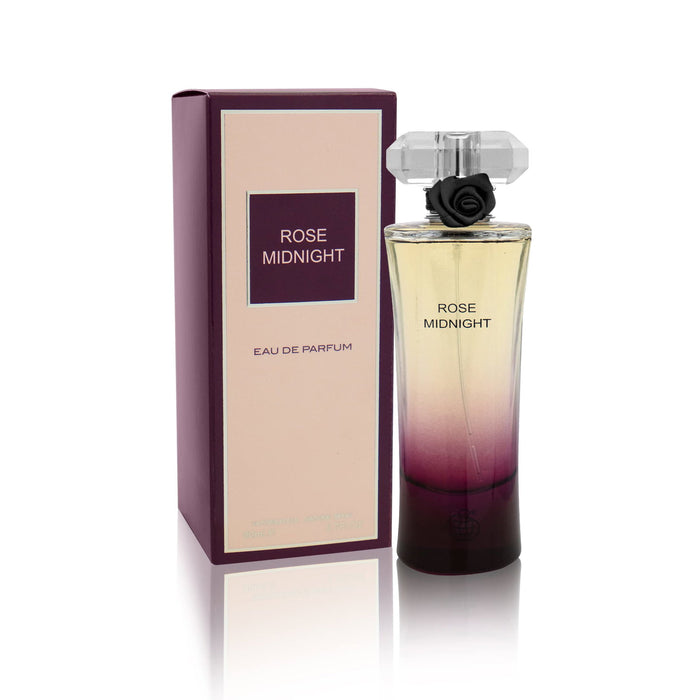 Apă de parfum Fragrance World Rose Midnight, pentru femei, 80 ml