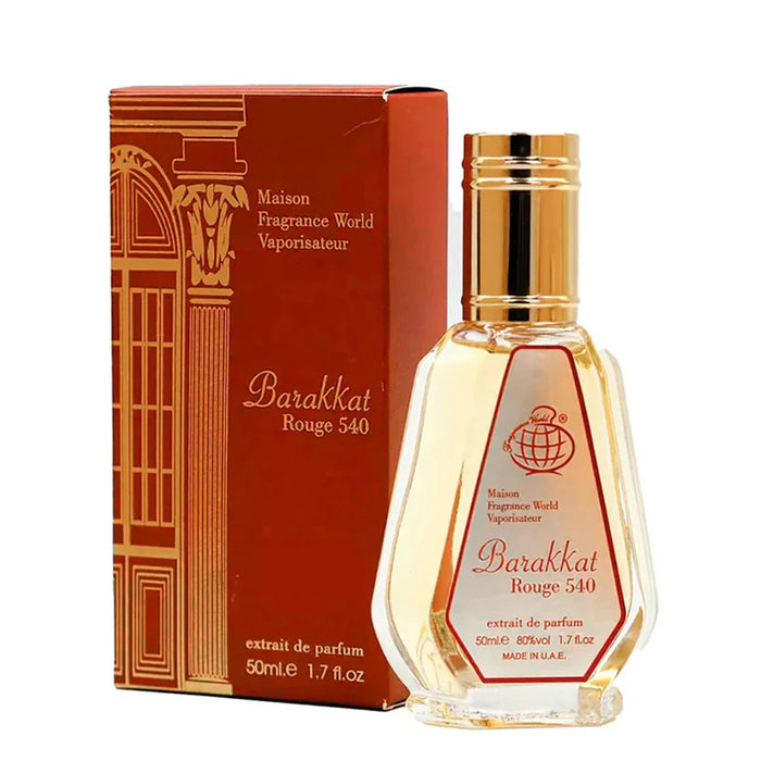 Extract de parfum Fragrance World Barakkat Rouge 540, unisex, 50 ml