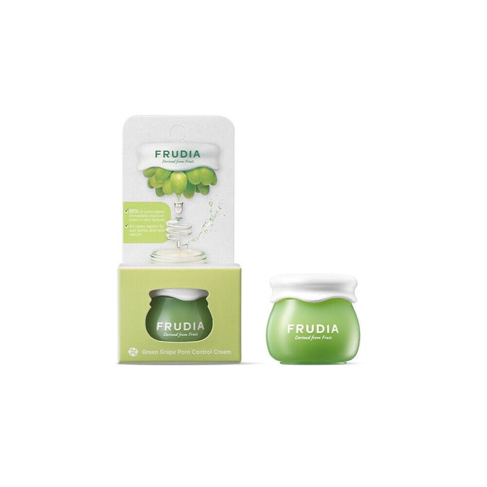 Cremă de față Frudia Delivered From Fruit Green Grape Pore Control, pentru îngrijirea porilor, 10 g