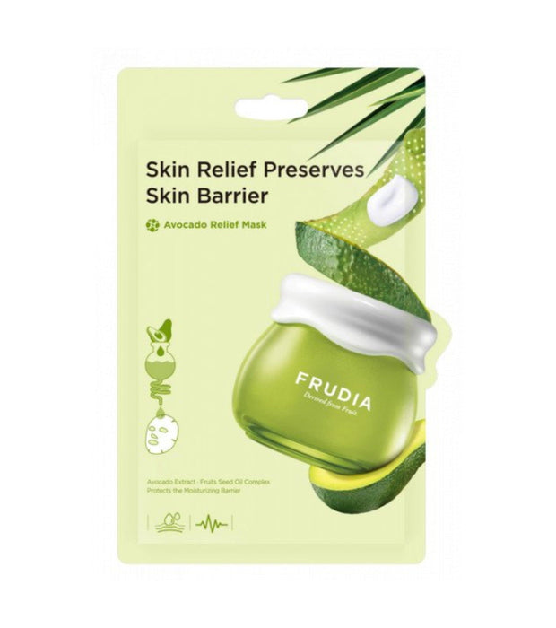 Mască facială Frudia Delivered From Fruit Avocado, pentru calmarea pielii, 20 ml