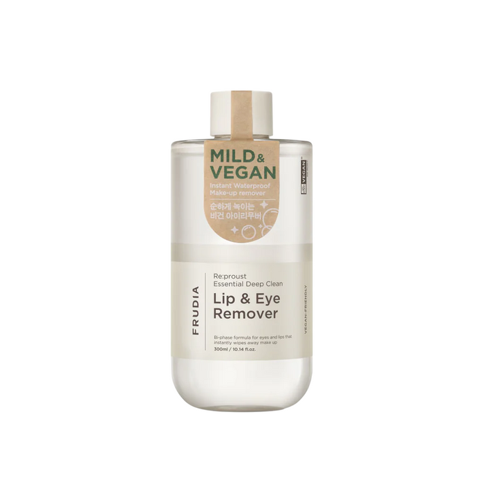 Loțiune demachiantă Frudia Re:Proust Essential Deep Clean, bifazică, pentru ochi și buze, 300 ml
