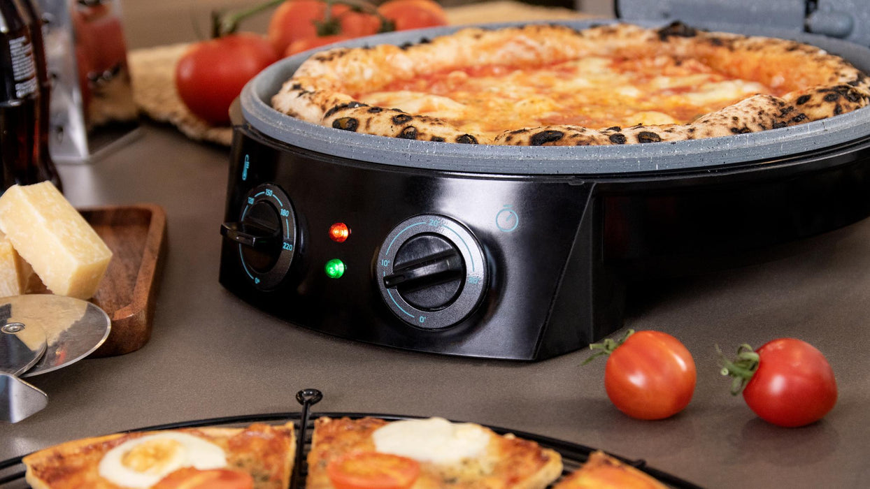 Cuptor electric pentru pizza Cecotec Fun Pizza&Co, 1800 W, diametru 31 cm, timer 30 min