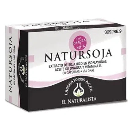 Supliment Nutrițional El Naturalista Natursoja 60 Capsule