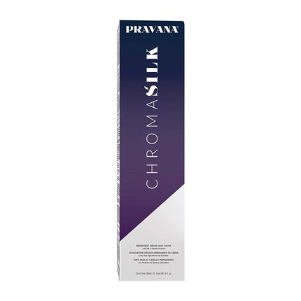 Vopsea de păr permanentă Pravana ChromaSilk Creme Hair Color cu Silk și Keratin Protein 5.45 Light Copper Mahogany Brown, 85g