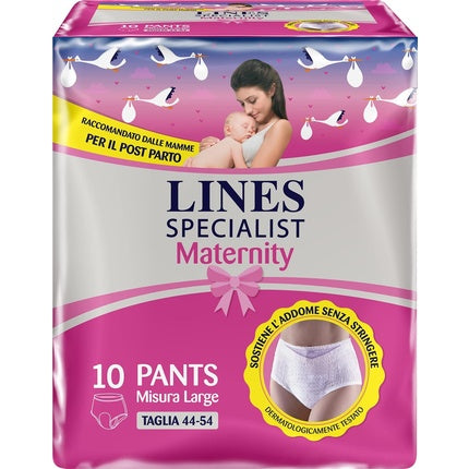 Chiloți Absorbenți pentru Maternitate Lines Specialist Multicolor Mărimea L