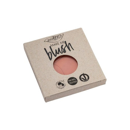 Purobio Compact Cheeky Coral Marbled Blusher, Apricot