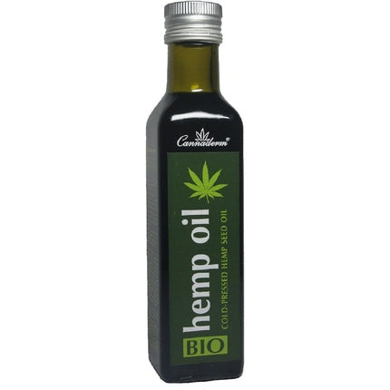 Ulei de corp ESSEN Organic Hemp Oil, bio, sticlă verde, capac argintiu, 350ml